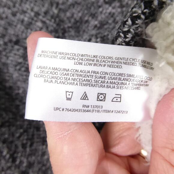 Orvis Sweatshirt Mens SZ L Brighton 1/4 Zip Fleece Sherpa Lined Cozy Soft - Picture 6 of 9